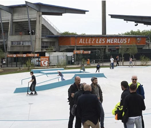Le parc urbain et sportif du Moustoir