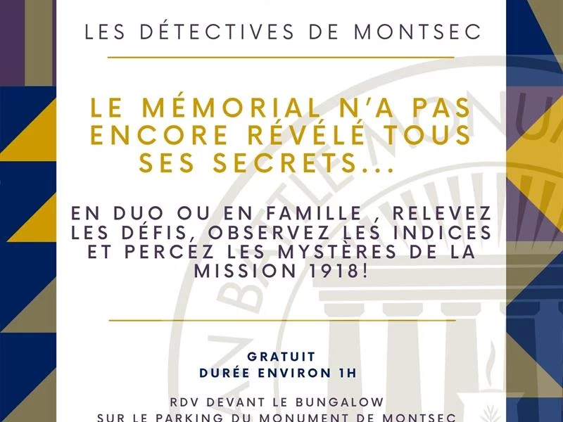 Les détectives de Montsec : Mission 1918