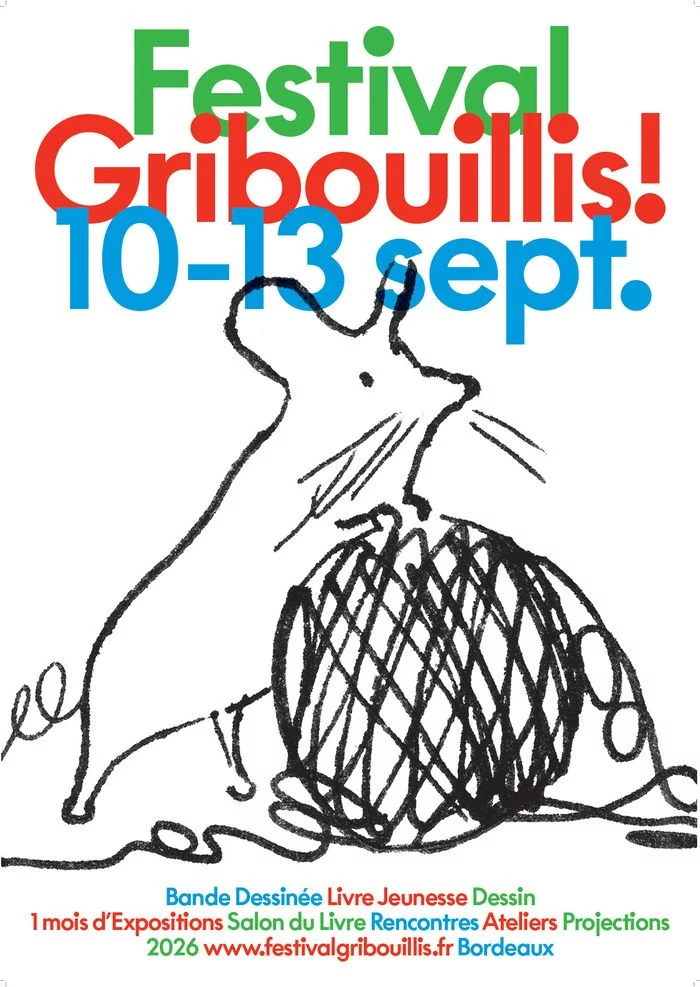 Festival Gribouillis ! 6e édition - du 10 au 13 septembre 2026