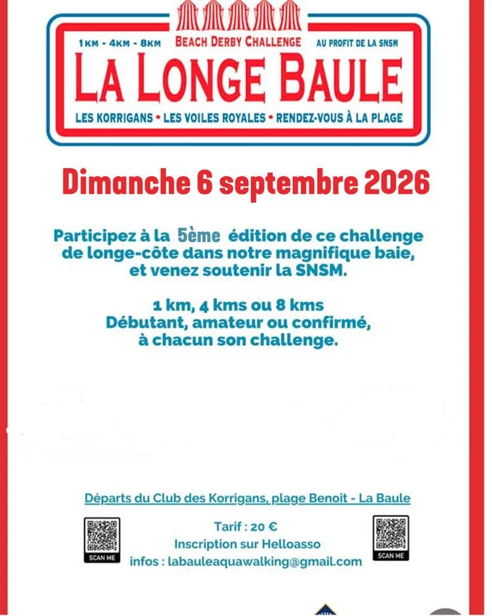 5ème édition du challenge de Longe Côte