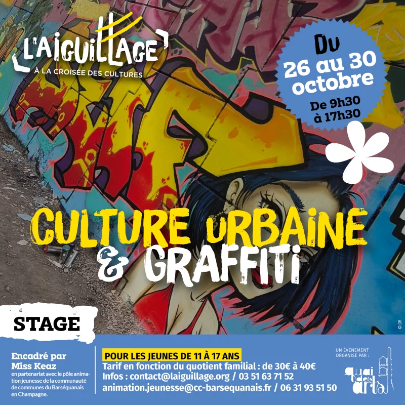 Stage culture urbaine & graffiti