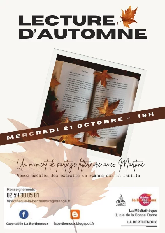 Lecture d'automne autour des liens familiaux