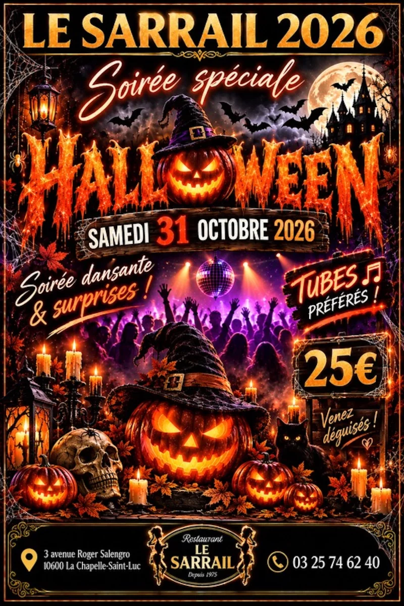 Halloween s'invite au Sarrail !