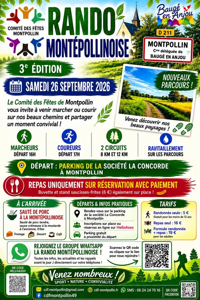 LA RANDO MONTEPOLLINOISE – 3ᵉ ÉDITION