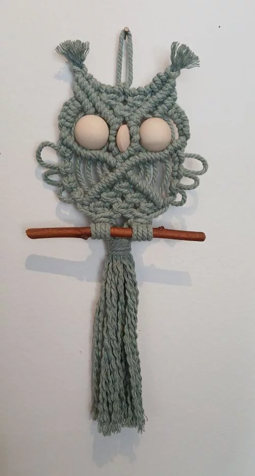 Atelier "Chouette en macramé"