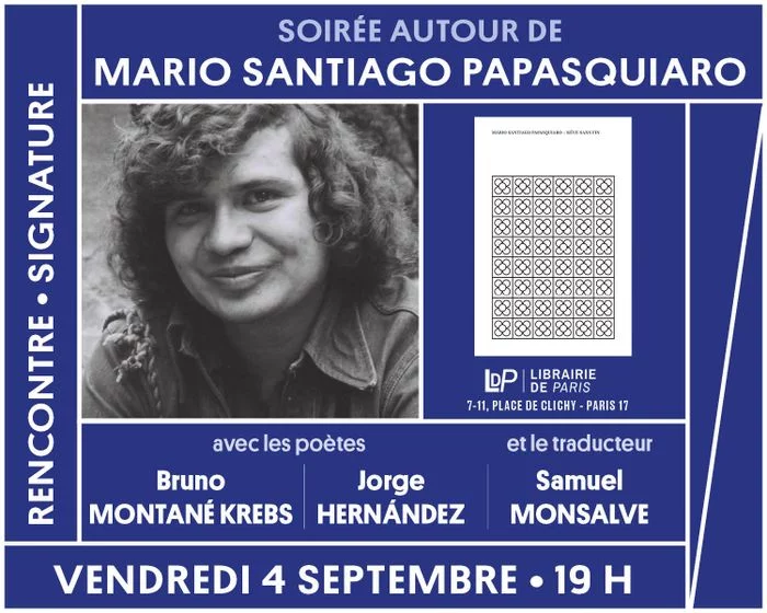 Soirée autour du poète Mario Santiago Papasquiaro
