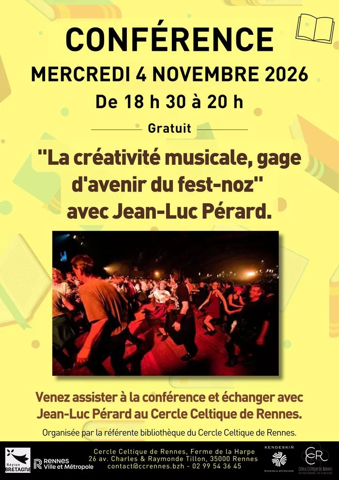 Conférence "La créativité musicale, gage d'avenir du fest-noz"