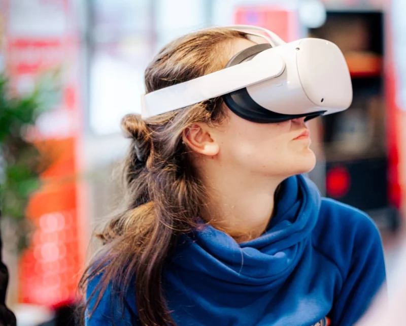 Séance de réalité virtuelle - Le château de Pau