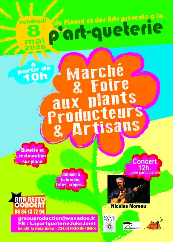 Foire aux plants, marché artisanal, marché de producteurs