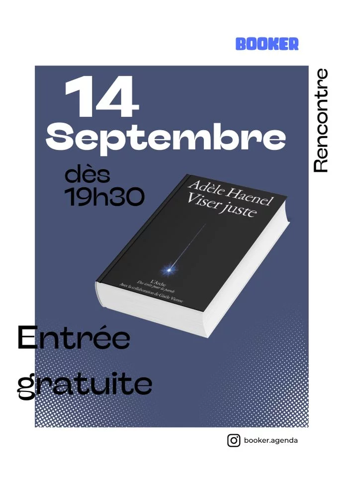 Rencontre Adèle Haenel et Giselle Vienne pour leur livre Viser juste