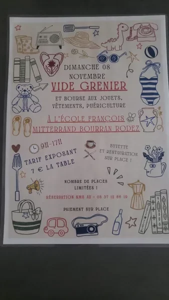 Vide grenier François Mitterrand