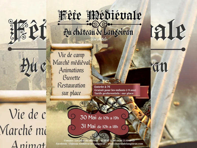 Médiévales du château de Langoiran