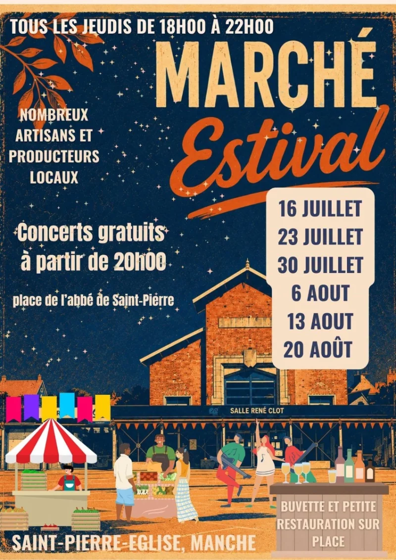Marché estival