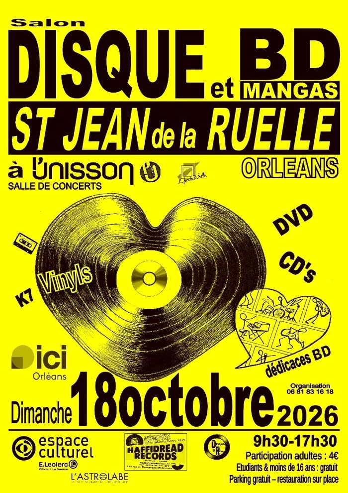 salon disques et BD St jean de la ruelle
