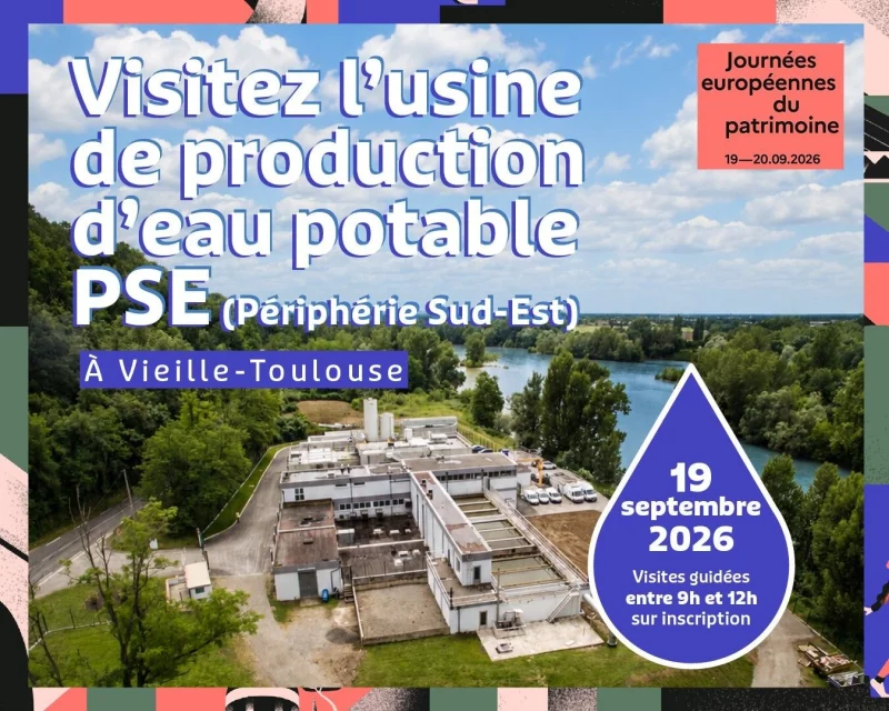 PORTES OUVERTES À L'USINE DE PRODUCTION D'EAU POTABLE PÉRIPHÉRIE SUD-EST (PSE)