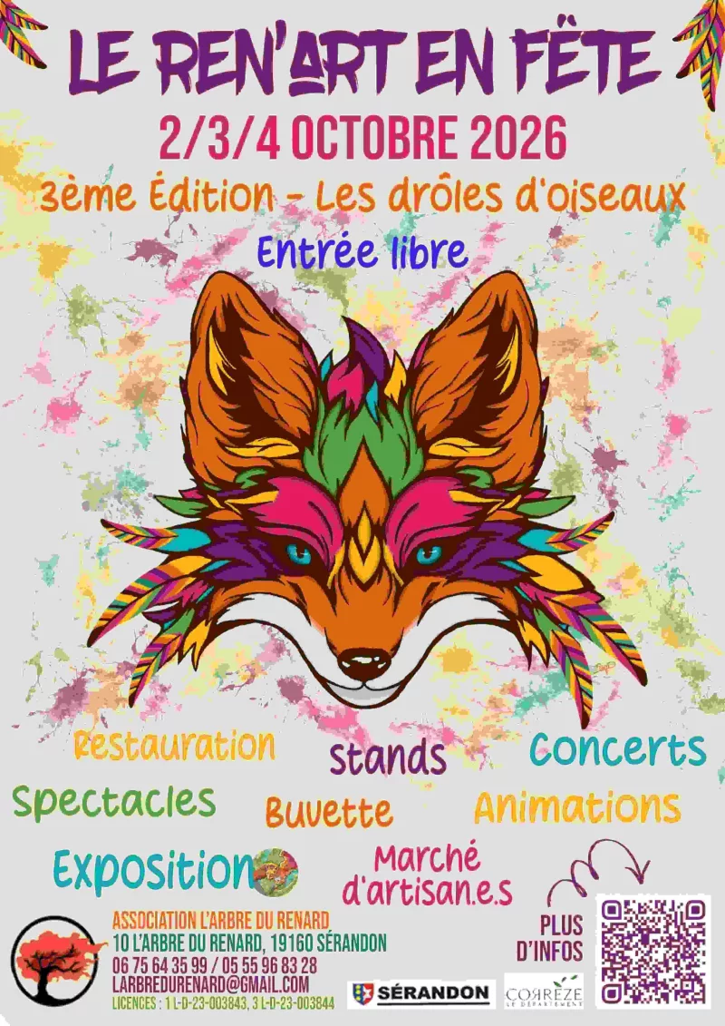 Ren'art en fête 3ème édition Drôles d'oiseaux