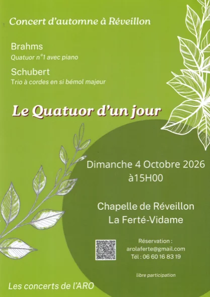 Concert - Le Quatuor d'un jour