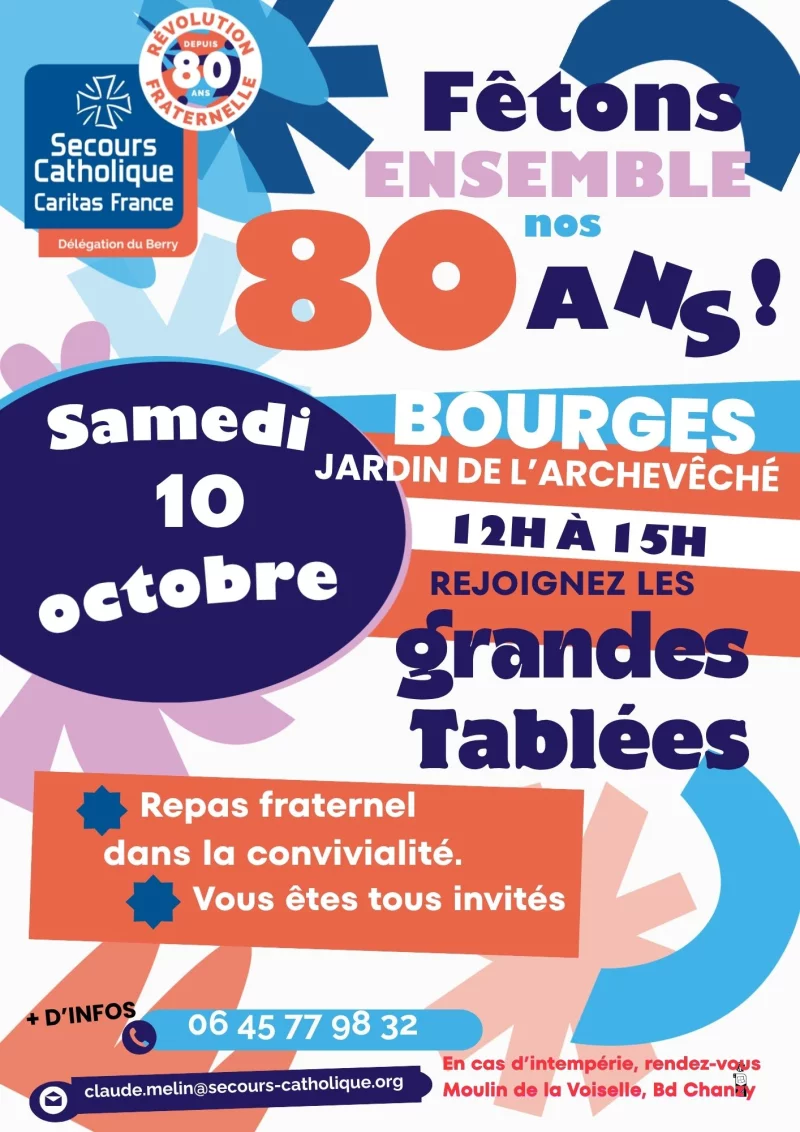 Les Grandes Tablés du Secours Catholique