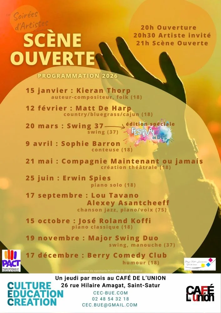 [SCÈNE OUVERTE] Lou Tavano et Alexey Asantcheeff