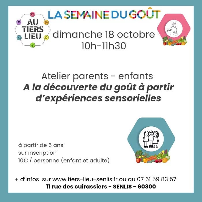 Atelier Parents - enfants : à la découverte du goût