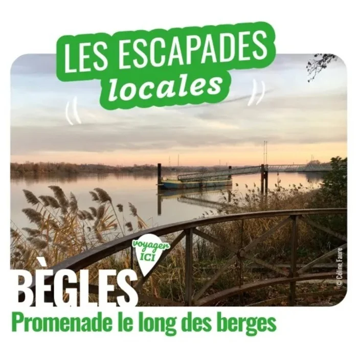 Escapade locale : Bègles, promenade le long des berges de la Garonne