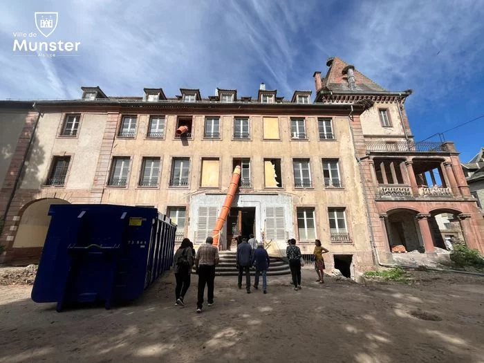 Visite du chantier du Batial/couvent