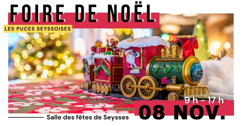 FOIRE DE NOËL : MARCHÉ DES CRÉATIONS & VIDE-GRENIERS DE JOUETS