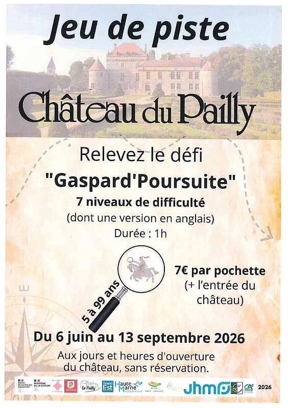 Jeu de piste au Chateau du Pailly