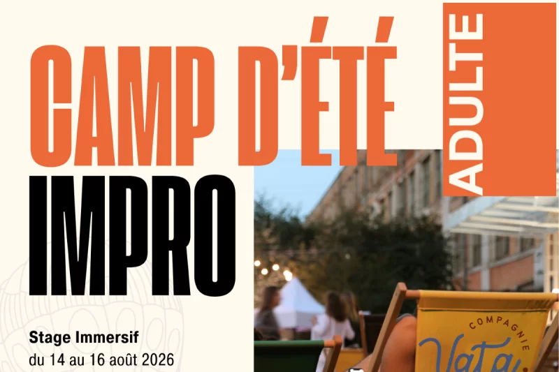 Camp d'été impro adulte