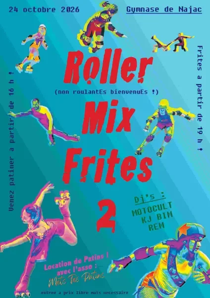Mix frites roller party - Hors-Loge