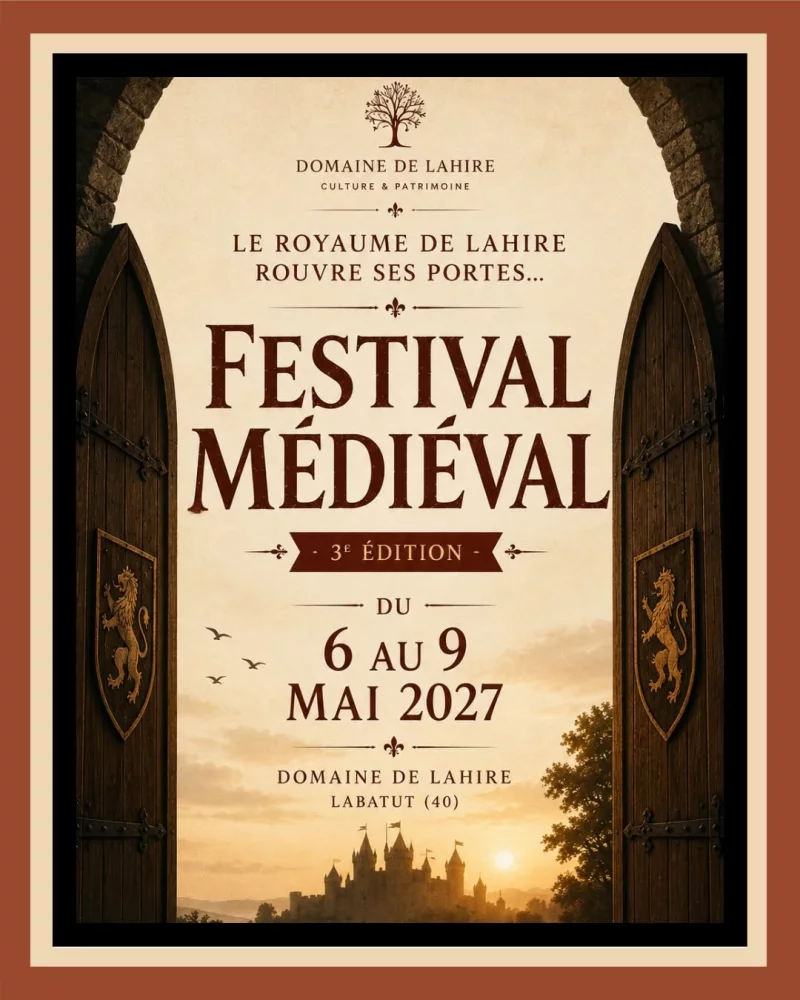 Festival Médieval Domaine de Lahire 3ème Edition