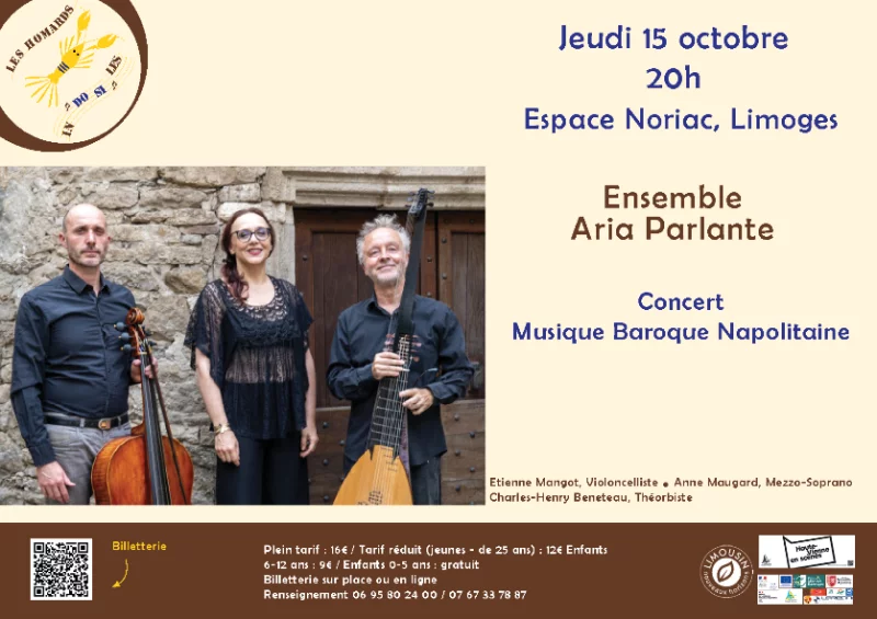 Ensemble Aria Parlante : musique baroque napolitaine