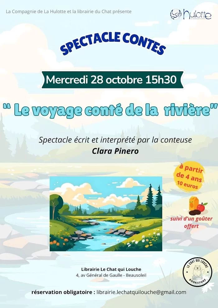 Le Voyage Conté de la Rivière. Clara Pinero