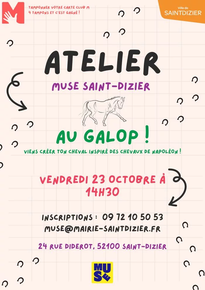 Atelier "Au Galop !"