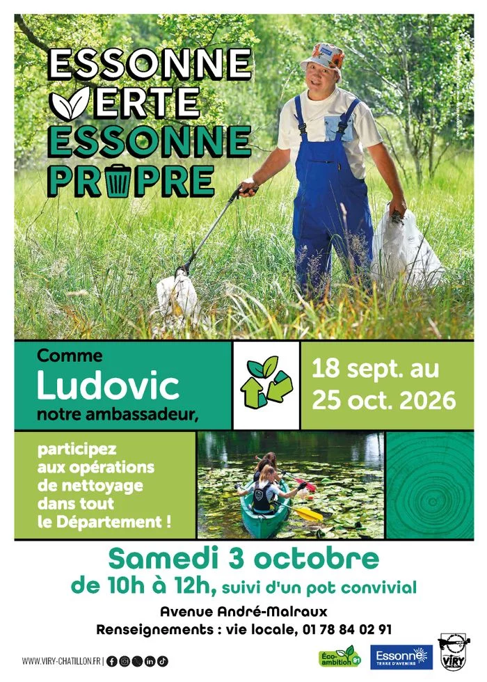✨ Essonne verte Essonne propre : Le grand rendez-vous écolo qui va tout faire briller ! ✨