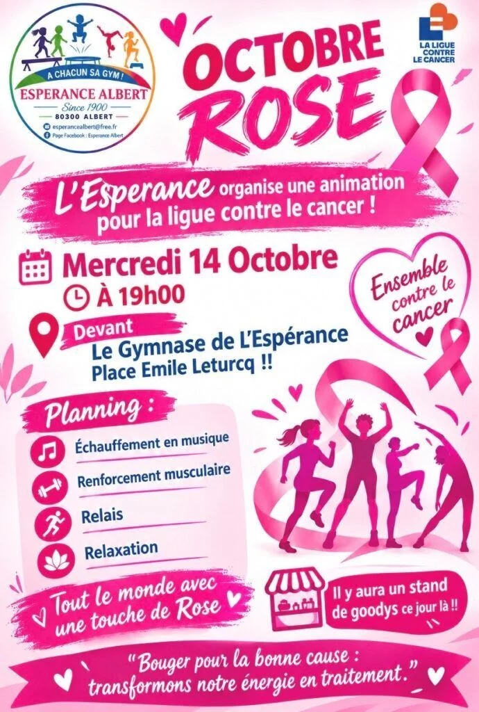 L’Espérance organise une animation pour la ligue contre le cancer !