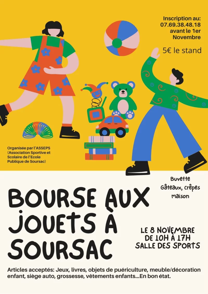 Bourse aux jouets