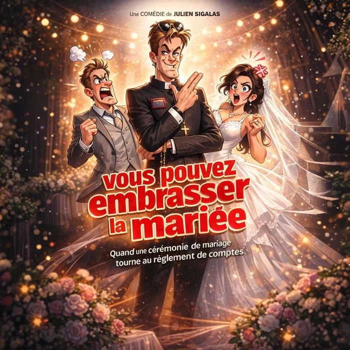 Vous pouvez embrasser la mariée