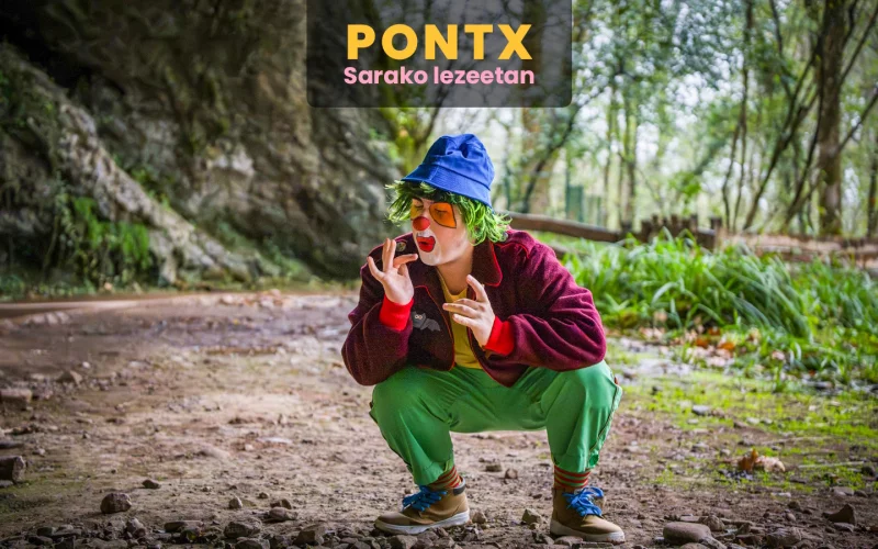 Visite spéciale avec le clown Pontx en basque/euskara