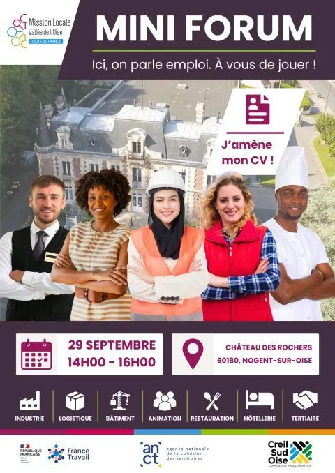 📢💥 FORUM DE LA RENTRÉE : ICI ON PARLE EMPLOI 💼