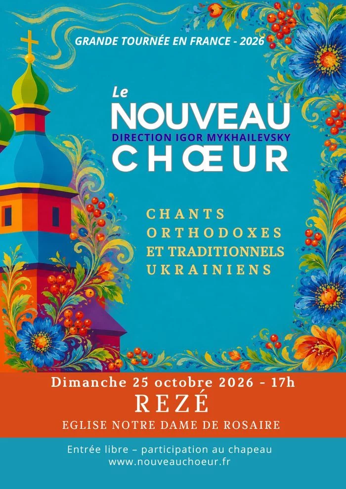 Concert de chants polyphoniques ukrainiens, sacrés et traditionnels