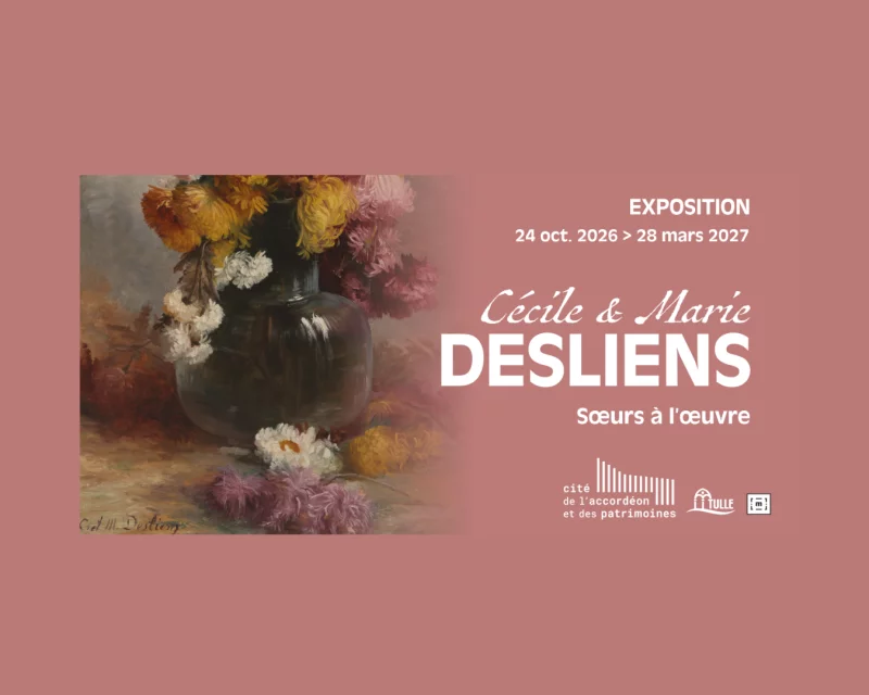 Cité de l'accordéon et des patrimoines : Cécile et Marie Desliens : Soeurs  à l'oeuvre