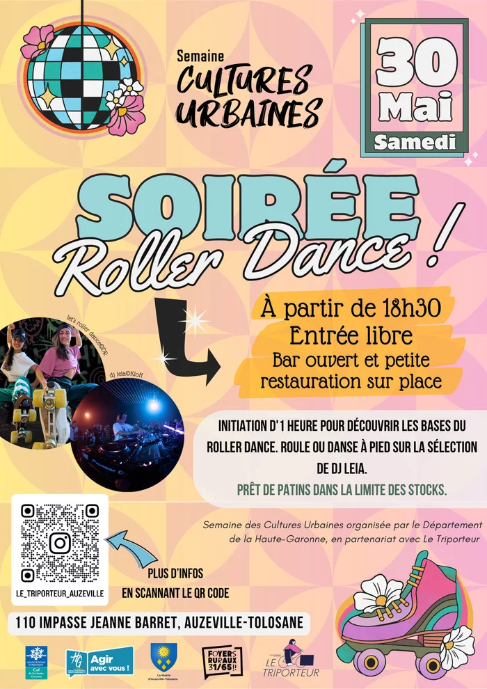 soirée roller dance