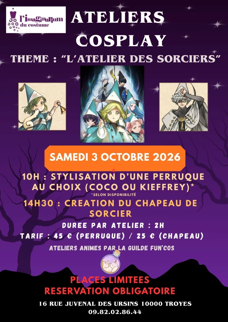 Ateliers Cosplay