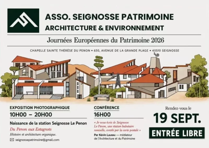 Journées Européennes du Patrimoine : Exposition et conférence