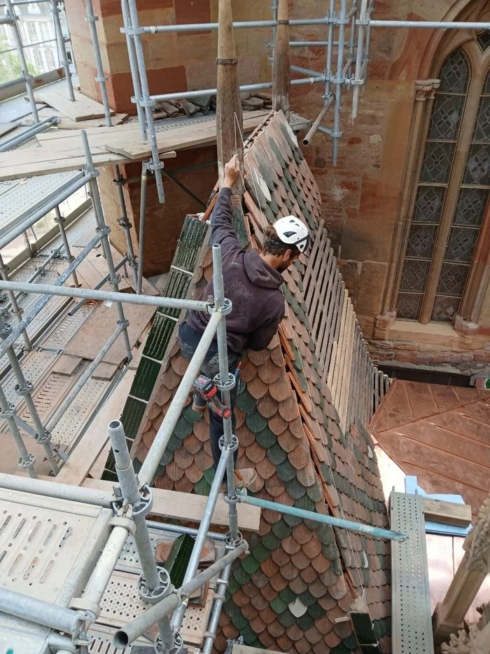 Levez les yeux ! Découverte de métiers rares et d'excellence à la Collégiale Saint-Martin de Colmar