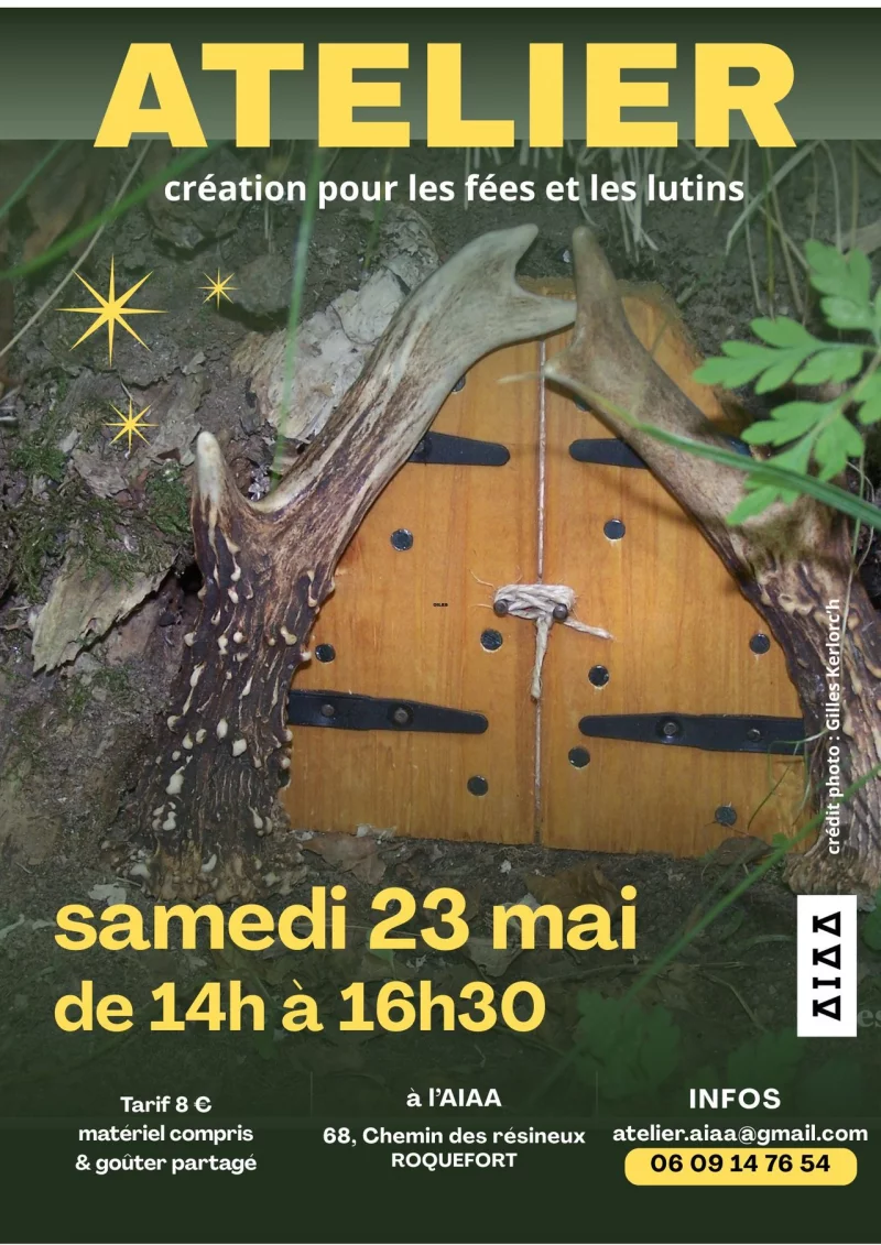 Atelier : Création pour les fées et les lutins