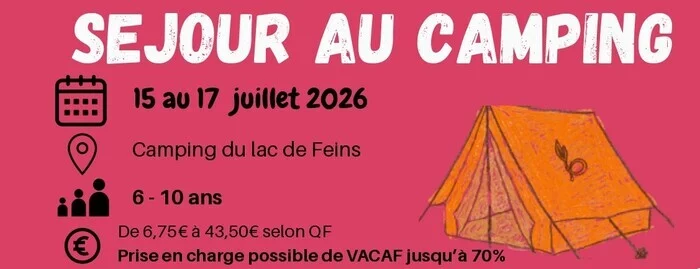 Séjour au camping