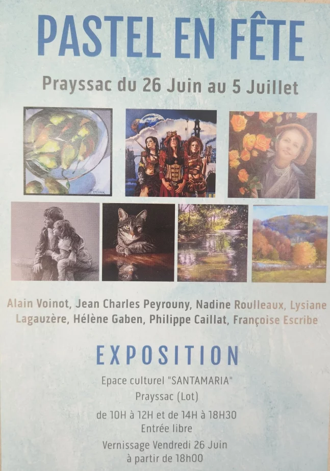 Exposition "Pastel en fête"