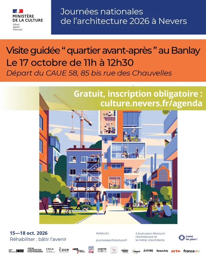 Visite guidée avant / après : le quartier du Banlay